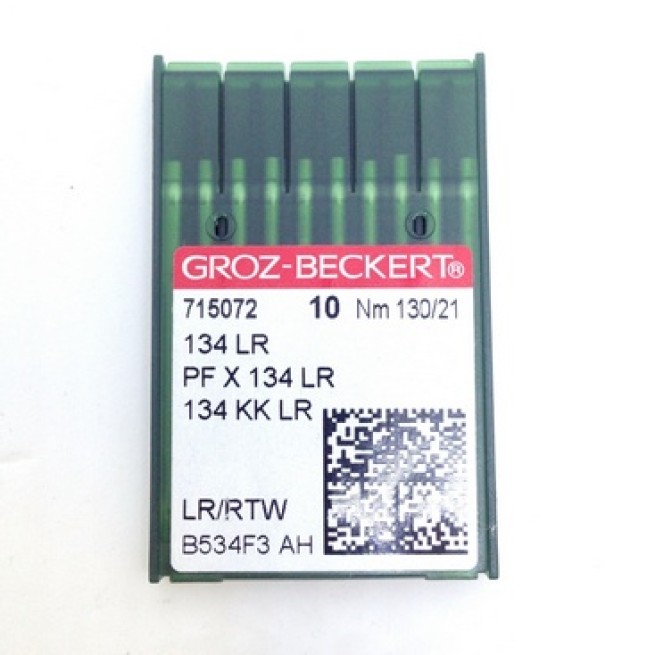 Набір голок для швейних машин GROZ-BECKERT PFx134 LR (10 шт.)